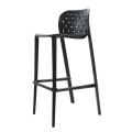 New original design stacking plastic high bar stools